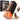 Dog Bark Deterrent Device Ultrasonic Anti Barking Device for Dogs with Flashlight Beep 35ft Range USB-C Rechargeable Humane Bark Control Training Tool for All Breeds with Whistle Belt Clip & Bag, OrangeandBlack_1