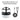 DPVR E3C Virtual Reality Headset, Black Hard Strap Set for Business Egg Seats, Simulator Riders, Moto and Flying - Not for Personal Use or Games_Black_526