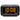DreamSky Alarm Clock Radios for Bedrooms with Battery Backup, Large Big Numbers with Dimmer Wheel, USB Port, Bedside Digital FM Radio with Sleep Timer, Temperature, Adjustable Volume, Snooze_Orange_1