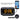 DreamSky Alarm Clock Radios for Bedrooms with Battery Backup, Large Big Numbers with Dimmer Wheel, USB Port, Bedside Digital FM Radio with Sleep Timer, Temperature, Adjustable Volume, Snooze_Orange_2794