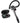 Earbuds Wireless Earpiece Bluetooth Headset with Noise Canceling Mic 160H Standby Time Hands Free Earphones Single Ear Headphone for iphone Android Samsung Cell Phones PC TV Computer Game Trucker Work_Black_1