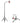 Elitehood 6.7 Feet Tall Phone Tripod, Heavy Duty Metal iPhone Tripod Stand with Remote, 17" Gooseneck Overhead Phone Mount for iPhone 15 14 13 Pro Max / 13 Pro / 13 12 11, Android Cell Phone Black_Black_1