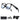 Enzemit Bluetooth Audio Smart Sunglasses, Blue Light Glasses for Women Men, Open Ear Music, UV400 Polarized Lens,No Leaking Voice, Touch Control_BlackTransparentLens_1