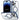 ESR for iPhone 14 Pro Max Case, Compatible with MagSafe, Built-in Camera Ring Stand, Military-Grade Protection, Magnetic Phone Case for iPhone 14 Pro Max, Classic Kickstand Case (HaloLock), Clear Blue_1