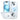 ESR for iPhone 15 Plus Case, Compatible with MagSafe, Military-Grade Protective Case, Built-in Stash Stand Phone Case, Scratch-Resistant Back Cover, Classic Series, Clear Blue_1