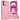ESR for iPhone 16 Case with Stand, 23 ft Military-Grade Drop Protection, Heavy Duty Magnetic Phone Case, Compatible with MagSafe Accessories, Cyber Series, Pink_1