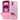 ESR for iPhone 16 Plus Case, Compatible with, Military-Grade Protective Case, Built-in Stash Stand Phone Case, Scratch-Resistant Back Cover, Classic Series, Frosted Pink_1