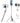 EUCOS 62" Tripod for iPhone, Sturdy Selfie Stick Tripod with Remote & Lightweight Phone Stand, Solidest Portable Cell Phone Tripod, Compatible iPhone Pro Max/Android [White]_MineralWhite_1