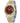 FANMIS Men's Luxury Business Waterproof Wristwatch Analog Two Tone Stainless Steel Date Quartz Watches (Red)_Red_1