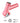 Fanttik C8 Nano Easyswap Cordless Electric Scissors with LED Display, Type-C Rechargeable Cardboard Cutter with 2 Blades, EasySwap Blade Change, LED Light, for Thin Cardboard Box Carpet Leather, Pink_1