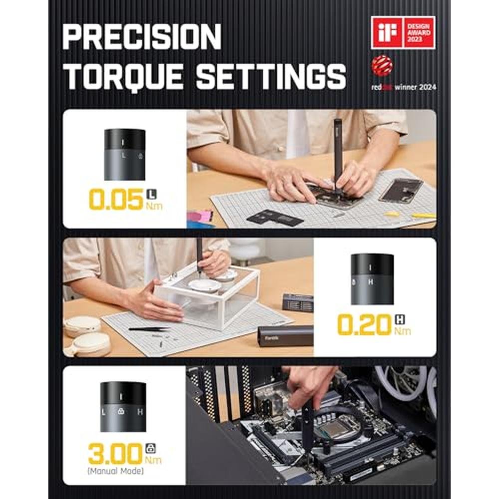 Portable Power Tools | Fanttik E1 Max 3.7V Mini Electric Screwdriver ...