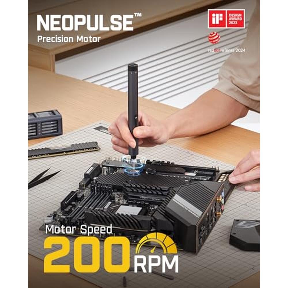 Portable Power Tools | Fanttik E1 Max 3.7V Mini Electric Screwdriver ...