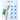 Femometer Family Ear Thermometer, Highly Accurate Ear Thermometer for Kids, Adults and Babies, 30 Memory Recall, 1s Result and 3-Color Fever Alert, with 24 Disposable Probe Covers, White_White_2671