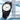 findtime Day Date Watches for Men Easy Read Dial with Luminous Analog Second Hand Arabic Numerals Waterproof Black Silicone Band Simple Design_BlackWhite_657
