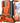 FNTCASE for Samsung Galaxy A14-5G Case: Dual-Layer Protective Textured Shockproof Rugged TPU Cover with Kickstand | Military Grade Drop Protection | Heavy Duty Cell Phone Protector - Orange_1