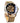 FORSINING Men's Skeleton Steampunk Watch for Men Mechanical Minimalist Retro Golden Wrist Watch Transparent Business Mesh Band Watch_1