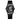 FORSINING New Men Waterproof Skeleton Triangular Mechanical Wrist Watch with Silicone Strap (Fully Black)_FullyBlack_396