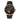 Fossil Men's Townsman 44mm Automatic Watches for Men, Skeleton Watch, Stainless Steel and Leather, Color: Rose Gold, Black (Model ME3170), BlackLeatherRoseGold_1