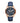 Fossil Men's Watch, Grant Quartz Stainless Steel and Leather Chronograph Watch for Men, Color: Rose Gold, Navy, RoseGoldBlue_1