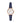 Fossil Women's Carlie Mini Quartz Stainless Steel and Leather Three-Hand Watch, Color: Blue Leather/Rose Gold, Model ES5295_1