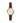 Fossil Women's Carlie Three-Hand Brown Leather Watch (Model: ES5464)_1