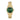 Fossil Women's Scarlette Three-Hand Day-Date Gold-Tone Stainless Steel Watch (Model: ES5460), GoldGreen_1