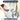 FrSara Portable Leafless Neck Fan, 4000mAh, USB Charging, 360 Surrounding Air Outlet, Three-speed Adjustable, Quiet, 3 Seconds Rapid Cooling, Good Helper in Summer_SkyBlue_2229