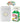 Fujifilm Instax Mini Link 2 Smartphone Printer Plus Instax Mini Films 20 Pack. Plus Stickers. Bonus All-Purpose Microfiber Cloth (Clay White), ClayWhite_1