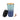 Funkrin Insulated Coffee Mug with Ceramic Coating, 16oz Iced Coffee Tumbler Cup with Flip Lid and Handle, Double Wall Vacuum Leak-Proof Travel Mug for Office School Party Camping_BlueWaves_1