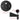 GEEKRIA for Creators Microphone Boom Arm Wall Mount Adapter, Wall Mount Microphone Holder with Adjustable Interface Aperture Compatible with Aokeo AK-35, TONOR T20, InnoGear Mic Arm (Black)_Black_828