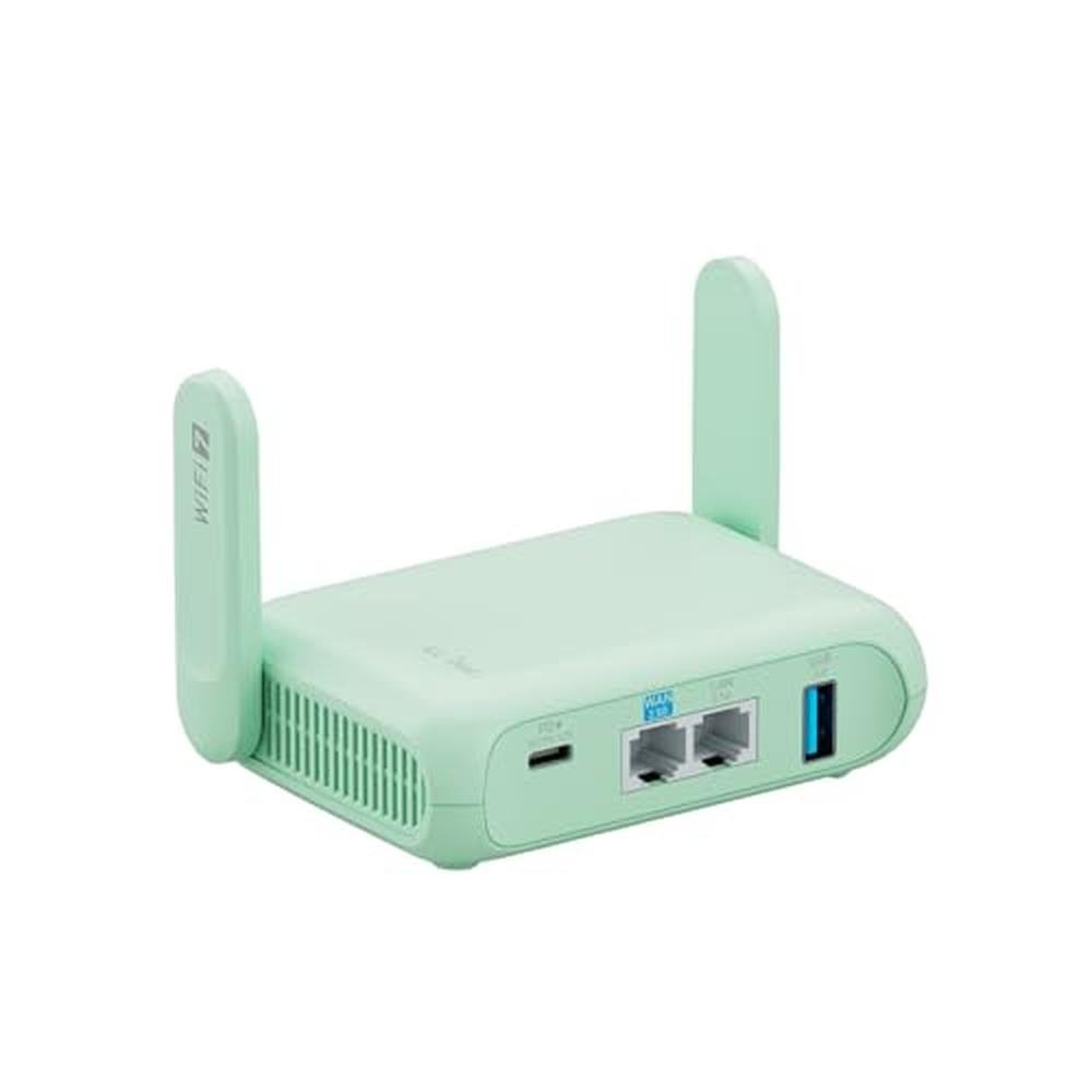 Gl Inet Portable Router GL.iNet GL-MT3600BE (Beryl 7) Portable Travel Router, Pocket Wi-Fi 7 W ...