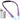 Glocusent Upgraded LED Neck Reading Light, Book Light for Reading in Bed, 30-min Timer, 3 Colors & 3 Brightness Adjustable, Rechargeable & Long Lasting, Perfect for Reading, Knitting_Purple_1