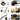 GoPro HERO13 (Hero 13) Black - with 50 Piece Accessory Kit and 2 Extra Batteries + 64GB Card - Waterproof Action Camera - 5.3K HDR, 27MP Photos, 1/1.9" Sensor, Live Streaming, Webcam, Stabilization_4309