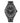 GORBEN Mens Watches - Sketch Anime Series Black Watches for Women, Minimalist Creative Octagonal Dial Wrist Watch with Unique Geometric Lines, Waterproof Quartz Analog Watch, Silicone Strap, No Digital Display, Sports Fashion Casual Wristwatch_Black_1