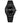 Gosasa Fashion Men's Quartz Watch with Middle Eastern Arabic Numeral Dial Design Stylish Stainless Steel Waterproof Business Casual Wristwatch (A Black White)_ABlackWhite_1