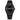 Gosasa Fashion Men's Quartz Watch with Middle Eastern Arabic Numeral Dial Design Stylish Stainless Steel Waterproof Business Casual Wristwatch (A Black White)_ABlackWhite_1