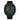 Gosasa Watches for Men Luminous Rectangle Dial Silicone Wristwatch with Digital Analog Dual Time Display Countdown Stopwatch Punk Cool Design 5ATM Waterproof (Black)_3189