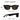Grofulor Smart Glasses, Polarized Bluetooth Sunglasses with Built-in Audio Mic & Speakers Open Ear, UV Protection and Voice Control, wireless bluetooth sunglasses for men women_Blackgray_316
