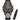 GUANHAO Ceramic Men Watches, Black White Dial, Dress Quartz Calendar Wristwatches for Men, Ceramic Band Watches for Men, Rose Gold Black, Casual_RoseGoldBlack_1