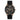 GUESS Comfortable Black + Rose Gold-Tone Stain Resistant Silicone Chronograph Watch with Date. Color:Black/Rose Gold-Tone (Model: U1055G3), BlackBlackRoseGold_1