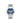 Guess Men's 43mm Watch - Silver Tone Bracelet Blue Dial Silver Tone Case_1
