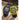 Guess Men's 44mm Watch - Black Strap Black Dial Yellow Case_305