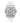 GUESS Men Stainless Steel Quartz Watch with Plastic Strap, White, 24 (Model: GW0203G1), Clear/Silver/Clear_1
