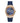 Guess Women's Stainless Steel + Stain Resistant Silicone Watch with Day + Date Functions (Model: U1053L), BlueRoseGoldToneBlue_1
