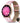 HOAIYO Smart Watch for Women (Call Receive/Dial), 1.32" Smartwatch with Heart Rate Sleep Calories Counter, IP68 Waterproof Fitness Watch for Android iOS Phones (2 Straps)_Pink_1