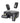 Hollyland Lark A1 Wireless Mini Microphone for iPhone & Android, 48kHz/24-bit, 3-Level Intelligent Noise Cancel, Microphone for YouTube, Podcast, Vlogging (Black, 2TX + 2RX + Charging Case)_1