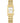 HOLSTOUR Watches for Women Vintage Bracelet White Roman Dial Rectangular Case Gold Watch Waterproof with Tools_WhiteGold_1