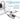 HOTEC UHF Wireless Headset Microphone/Lavalier Lapel Mic with Bodypack Transmitter and Mini Rechargeable Receiver 1/4" Output for Vlogging or Speech_silver_1803