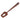 HUOZHI Digital LCD Candy Spatula Thermometer, Instant Read Meat & Candy Thermometer Temperature Reader & Stirrer in One BPA Free Food Grade Silicone, Brown_1