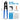 iCrimp F1807 PEX Crimper, Copper Pipe Crimping Tool Kit with 3/8'', 1/2'', 3/4'', 1'' Quick Change Jaws, PEX Tubing Cutter, Go/No-Go Gauge, Copper Ring PEX Removal Tool Included, Blue_29